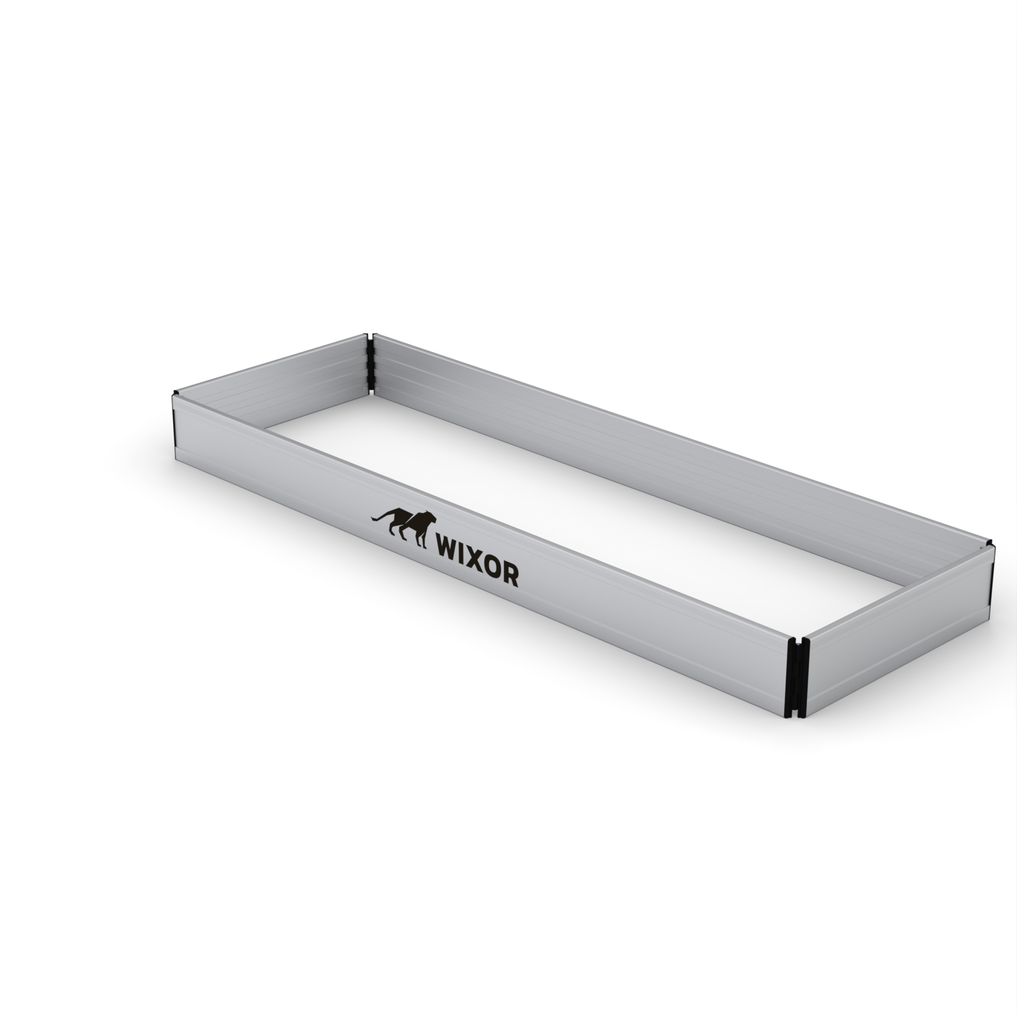 Kantenplankenset Aluminium | 190x75cm