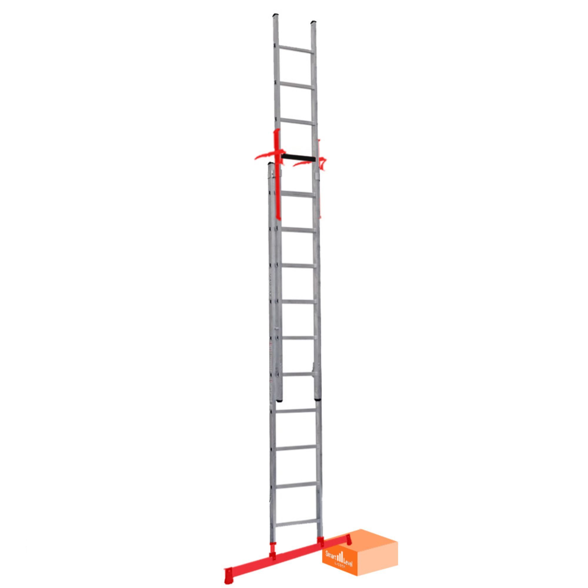 2-delige ladders met Smart Level en TopSafe