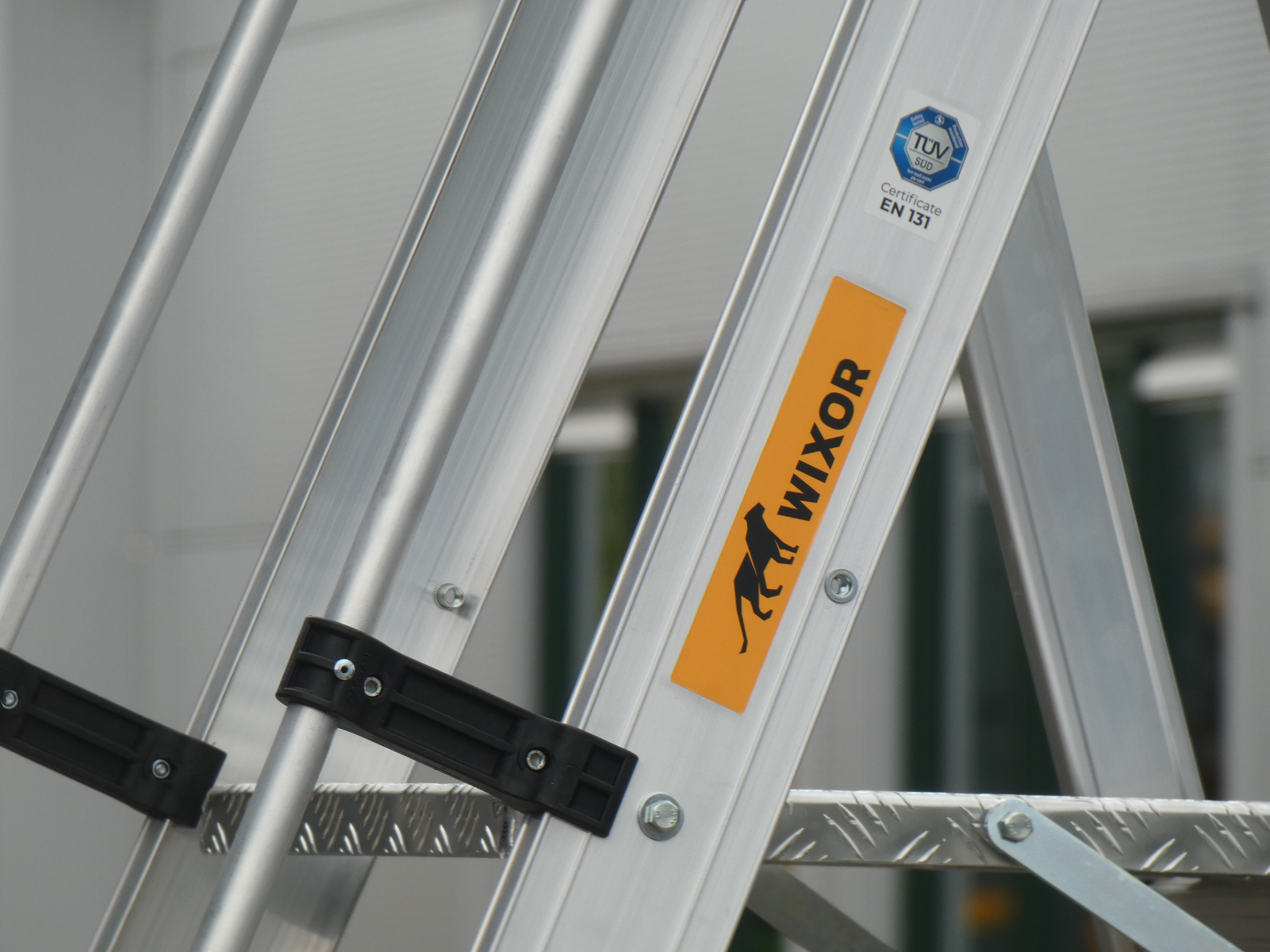 Platform van een magazijntrap Wixor